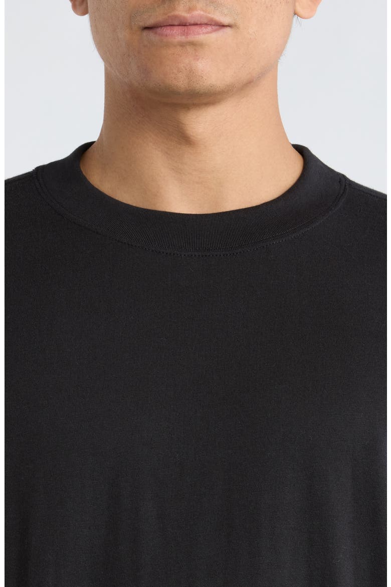 Signature Essential Long Sleeve T-Shirt, Alternate, color, VINTAGE BLACK