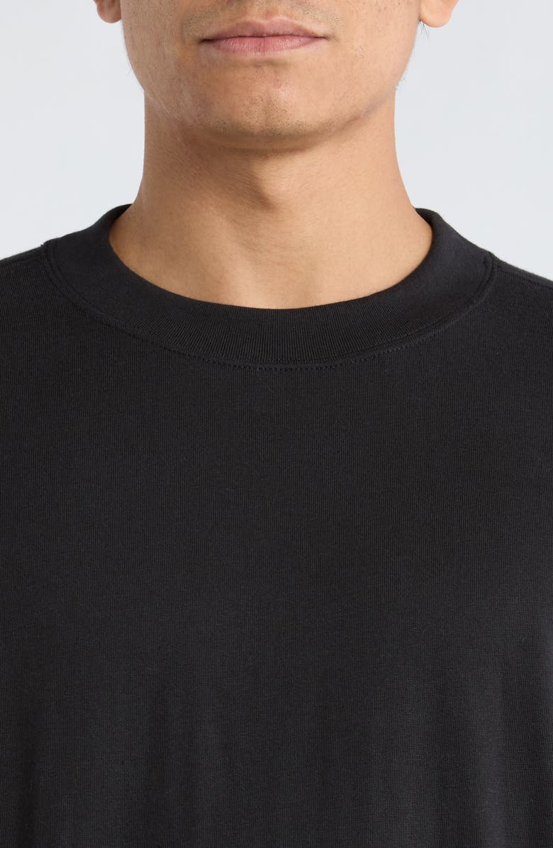 Fear of God Essentials Signature Essential Long Sleeve T-Shirt, Alternate, color, Vintage Black