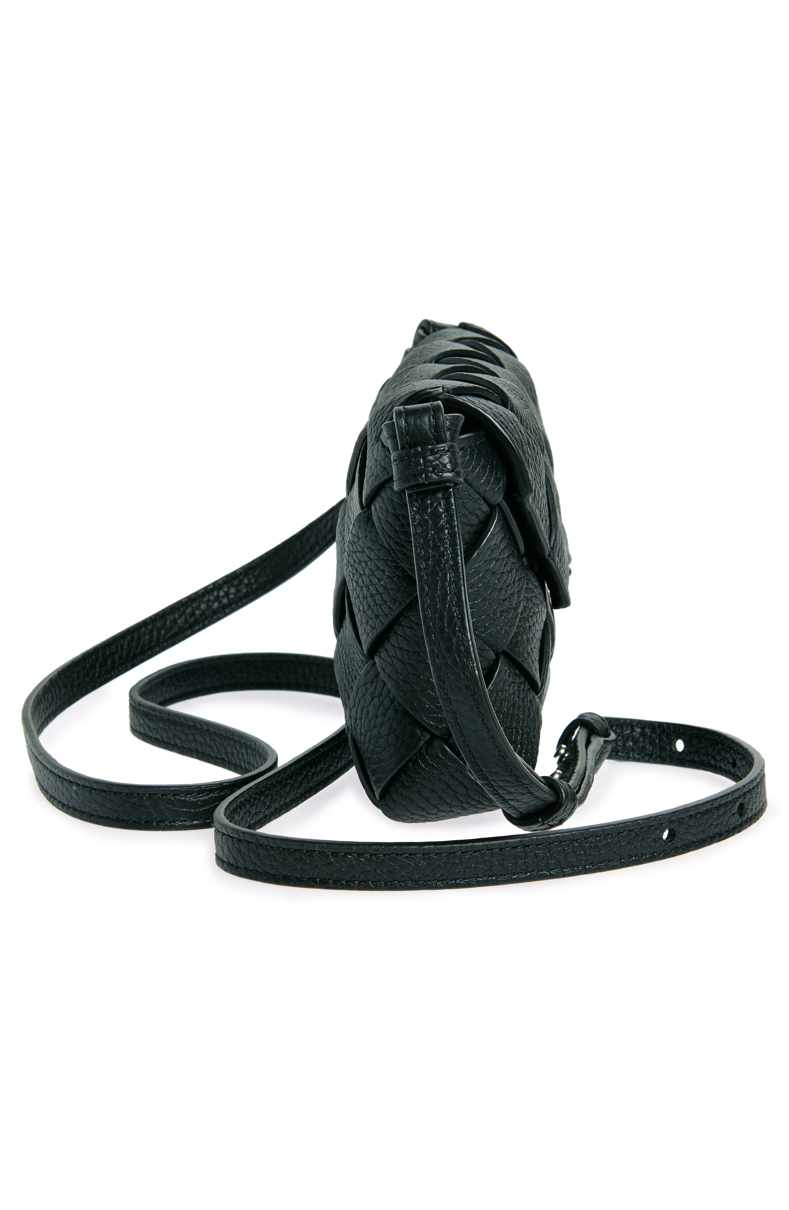 Bottega Veneta Small Diago Intreccio Leather Handbag, Alternate, color, 