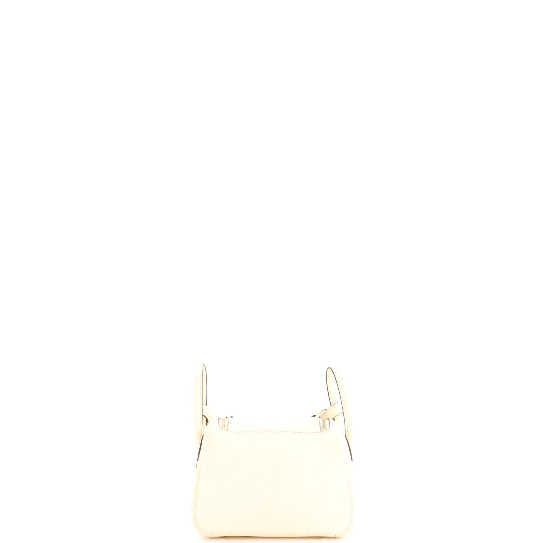 Lindy Bag Clemence Mini, Alternate, color, White