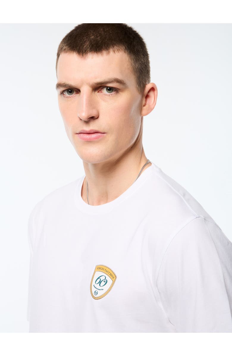 Sergio Tacchini Anniversario T-Shirt, Alternate, color, Brilliant White