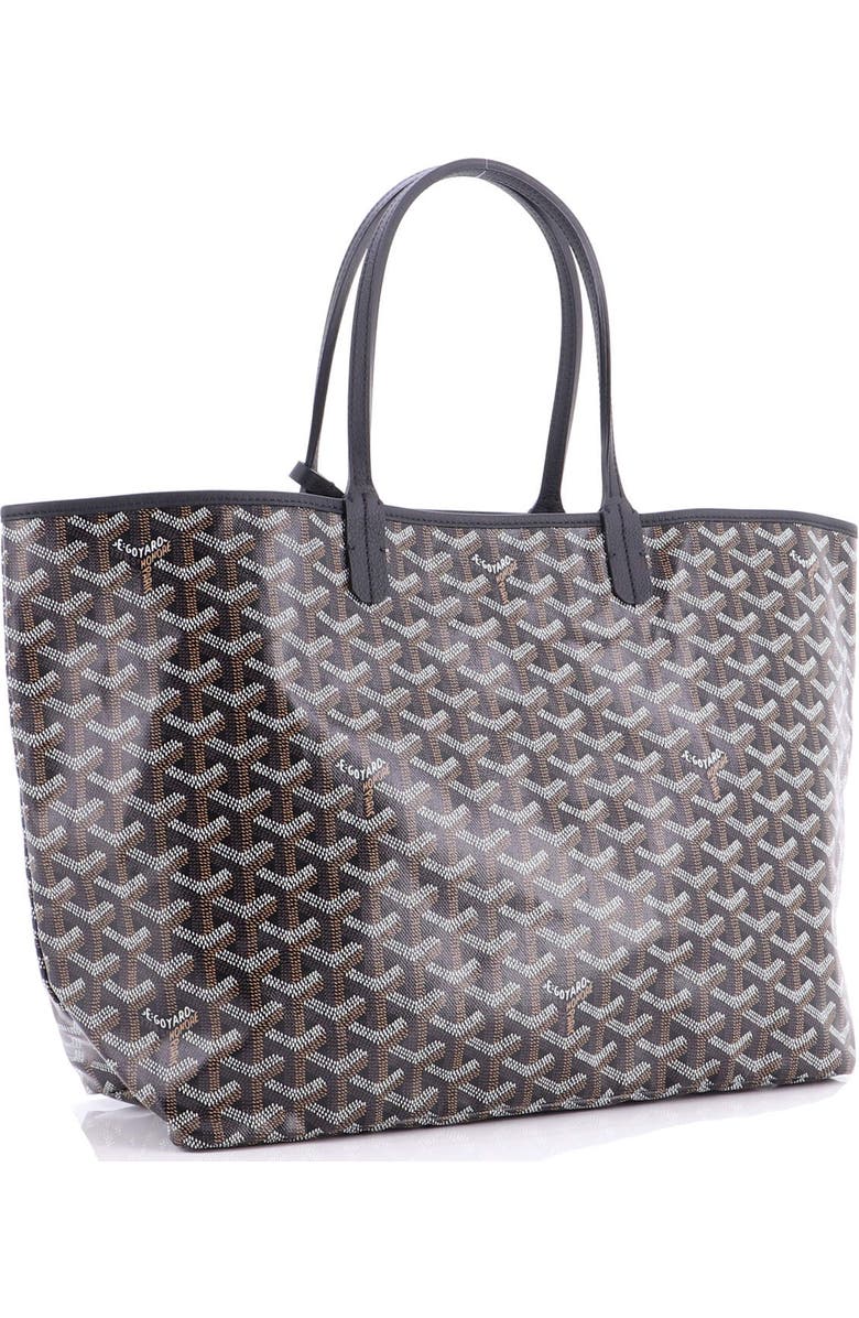 Pre-Owned Goyard Saint Louis Tote Coated Canvas PM, Alternate, color, Black