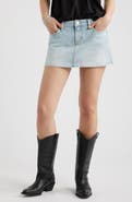 BP. Low Rise Denim Miniskirt