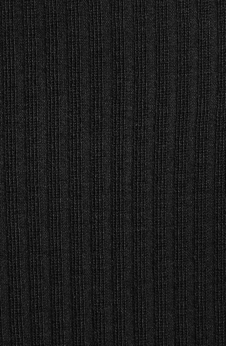 Only Nella Button Front Ribbed Midi Dress, Alternate, color, 