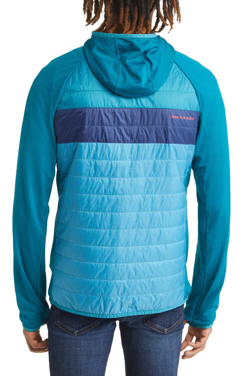 Cotopaxi Capa Hybrid Water-Repellent Hooded Packable Puffer Jacket, Alternate, color,