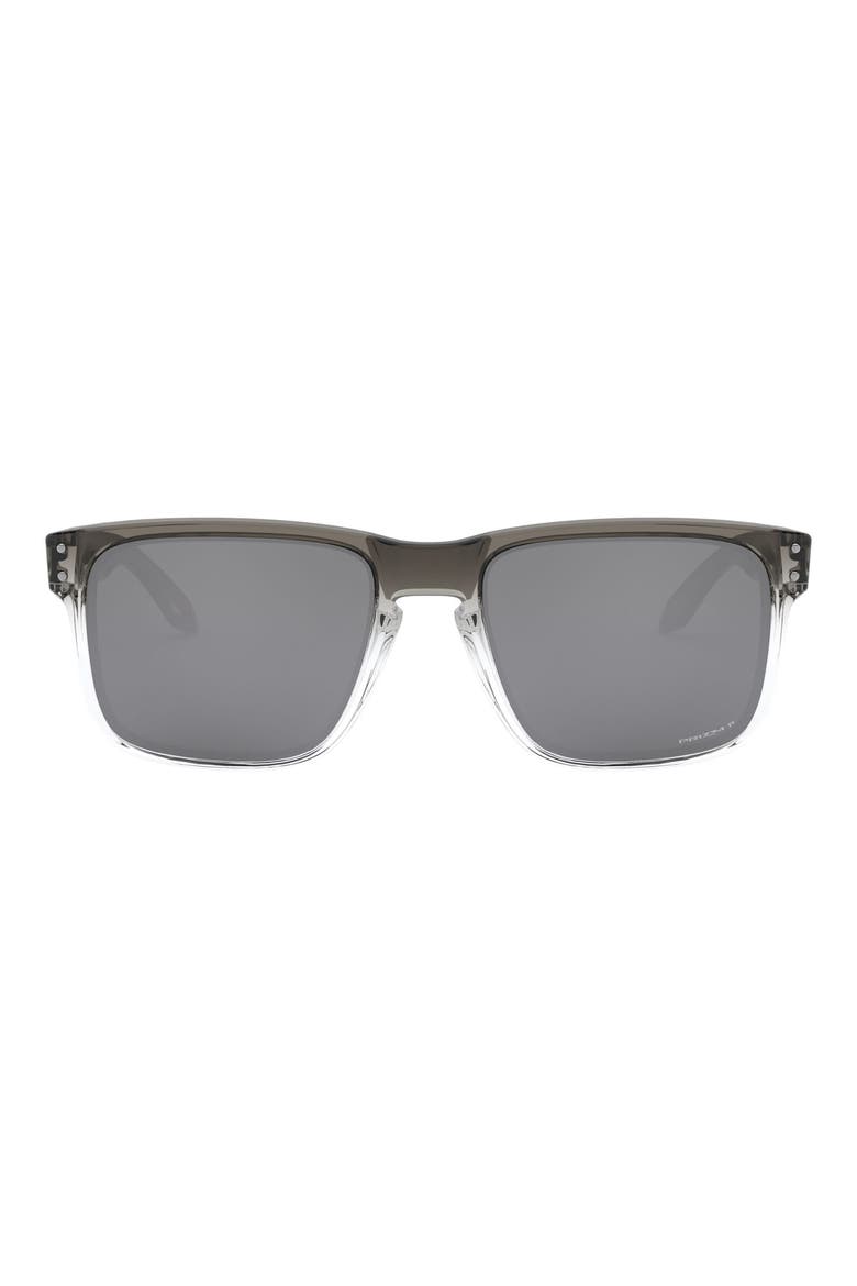 Holbrook™ 57mm Prizm™ Polarized Keyhole Sunglasses, Main, color, DARK INK FADE/ PRIZM BLACK