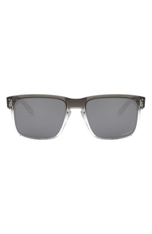 Oakley Holbrook™ 57mm Prizm™ Polarized Keyhole Sunglasses In Dark Ink Fade/prizm Black