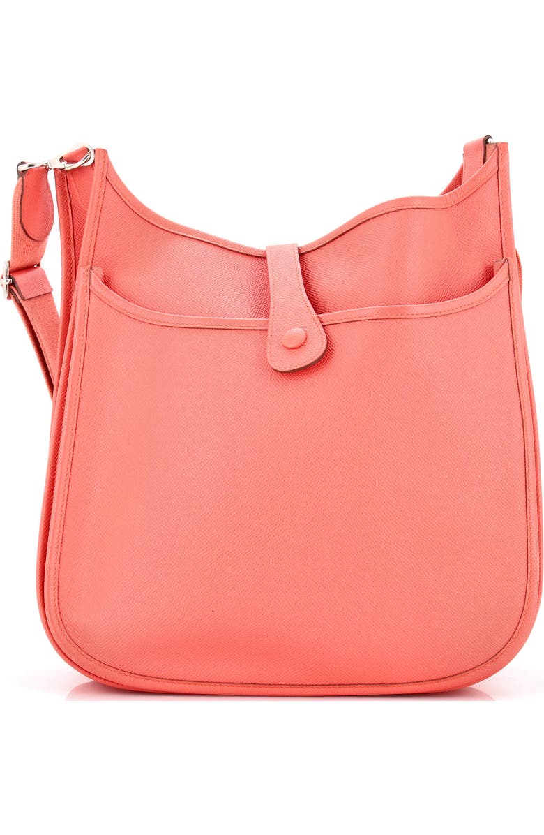Pre-Owned Hermes Evelyne Bag Gen III Epsom GM, Alternate, color, Flamingo