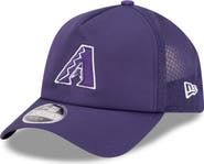 New Era Men's New Era Purple Arizona Diamondbacks 2026 Batting Practice Alternate Apex 9FORTY Adjustable Hat