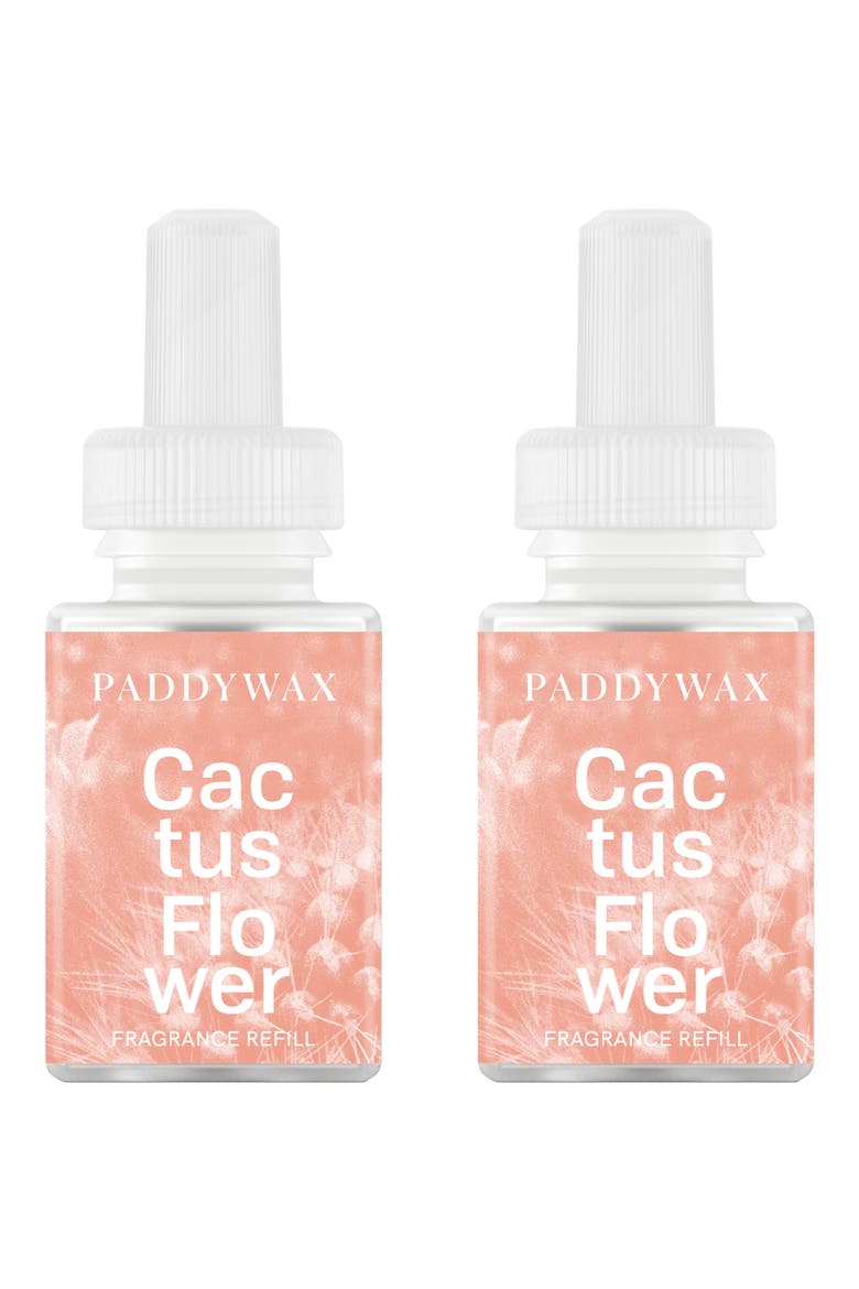 x Paddywax 2-Pack Smart Fragrance Diffuser Refills, Main, color, CACTUS FLOWER