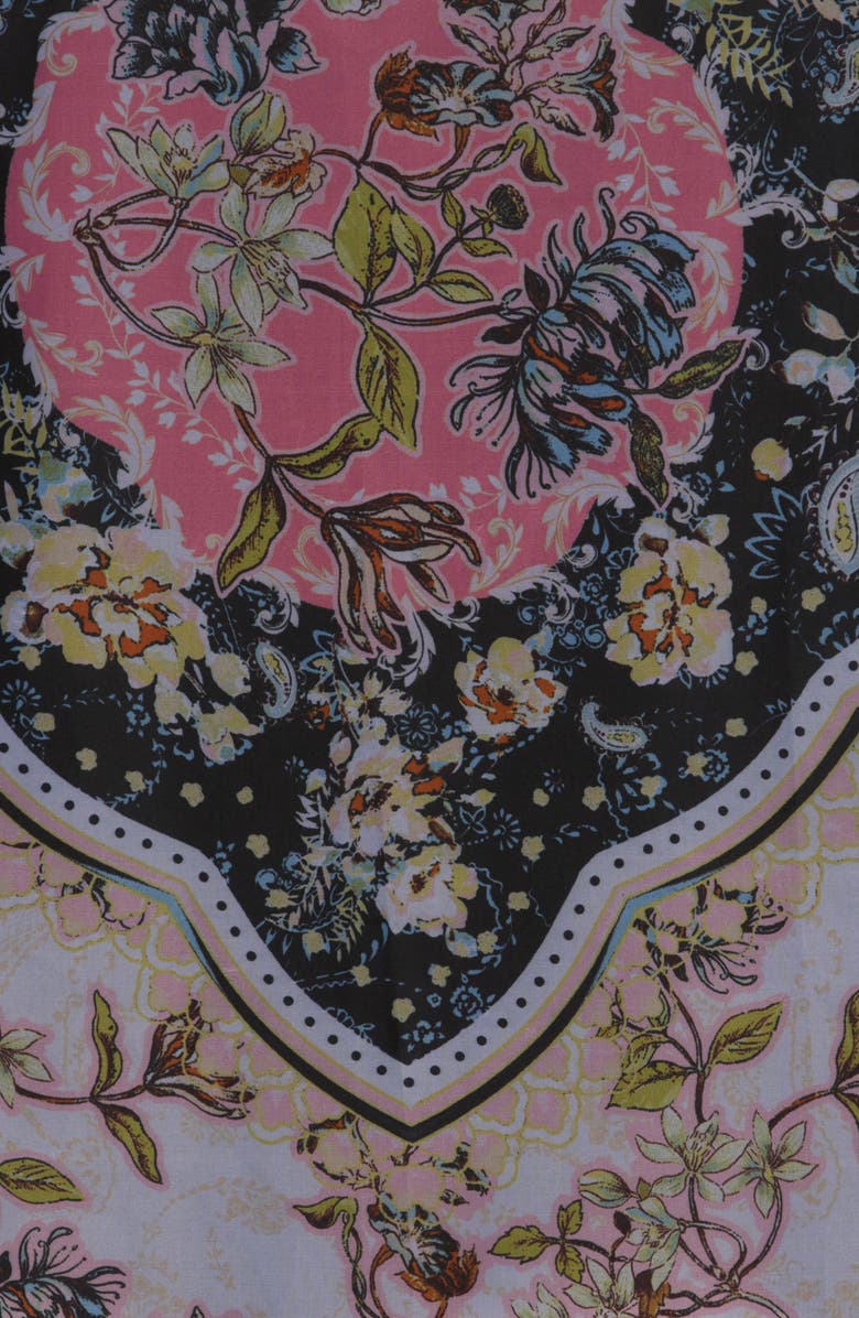 Vince Camuto Paisley Floral Scarf, Alternate, color, 