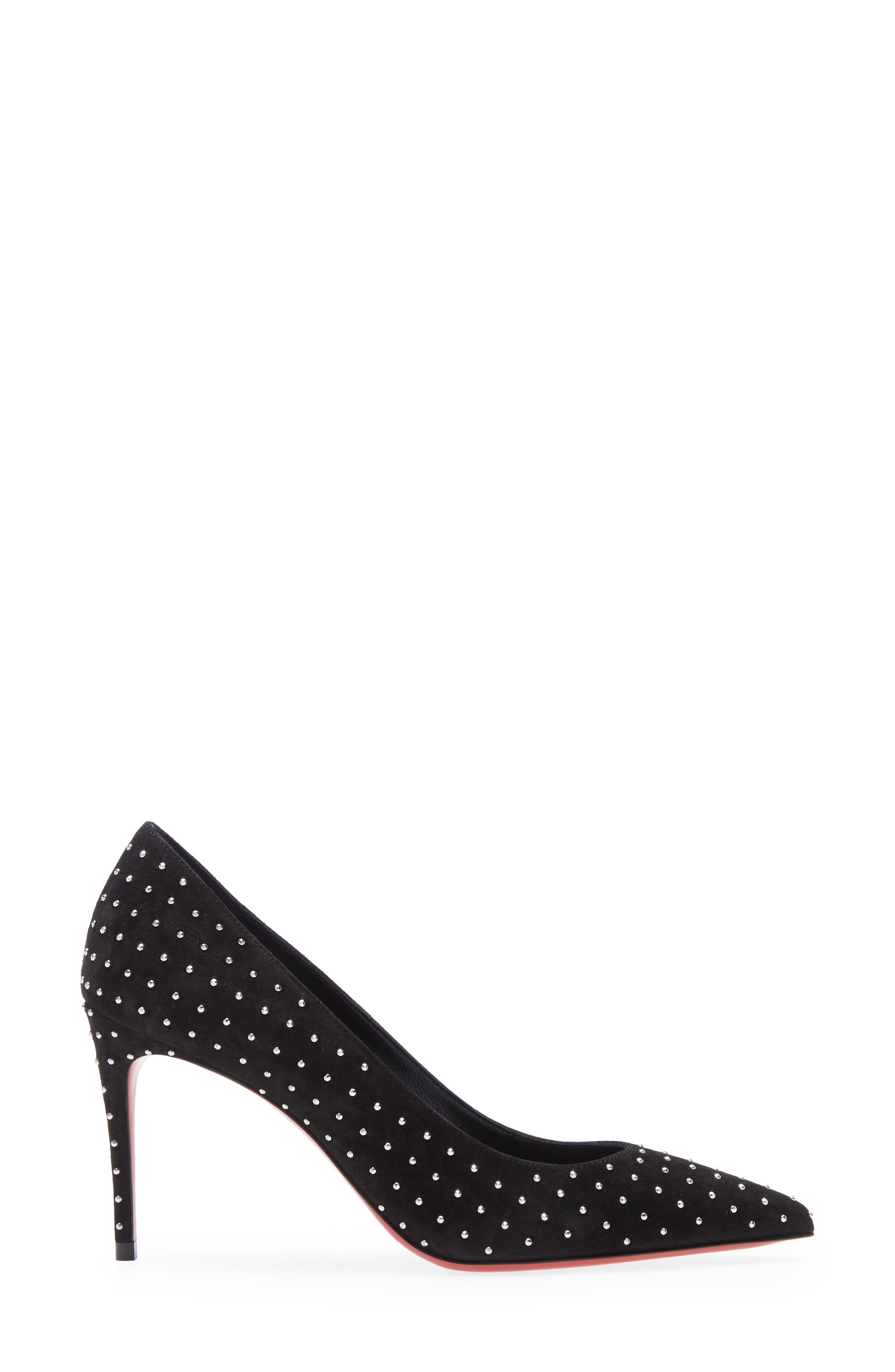 So Kate Studded Pump, Alternate, color, BLACK/ SILVER