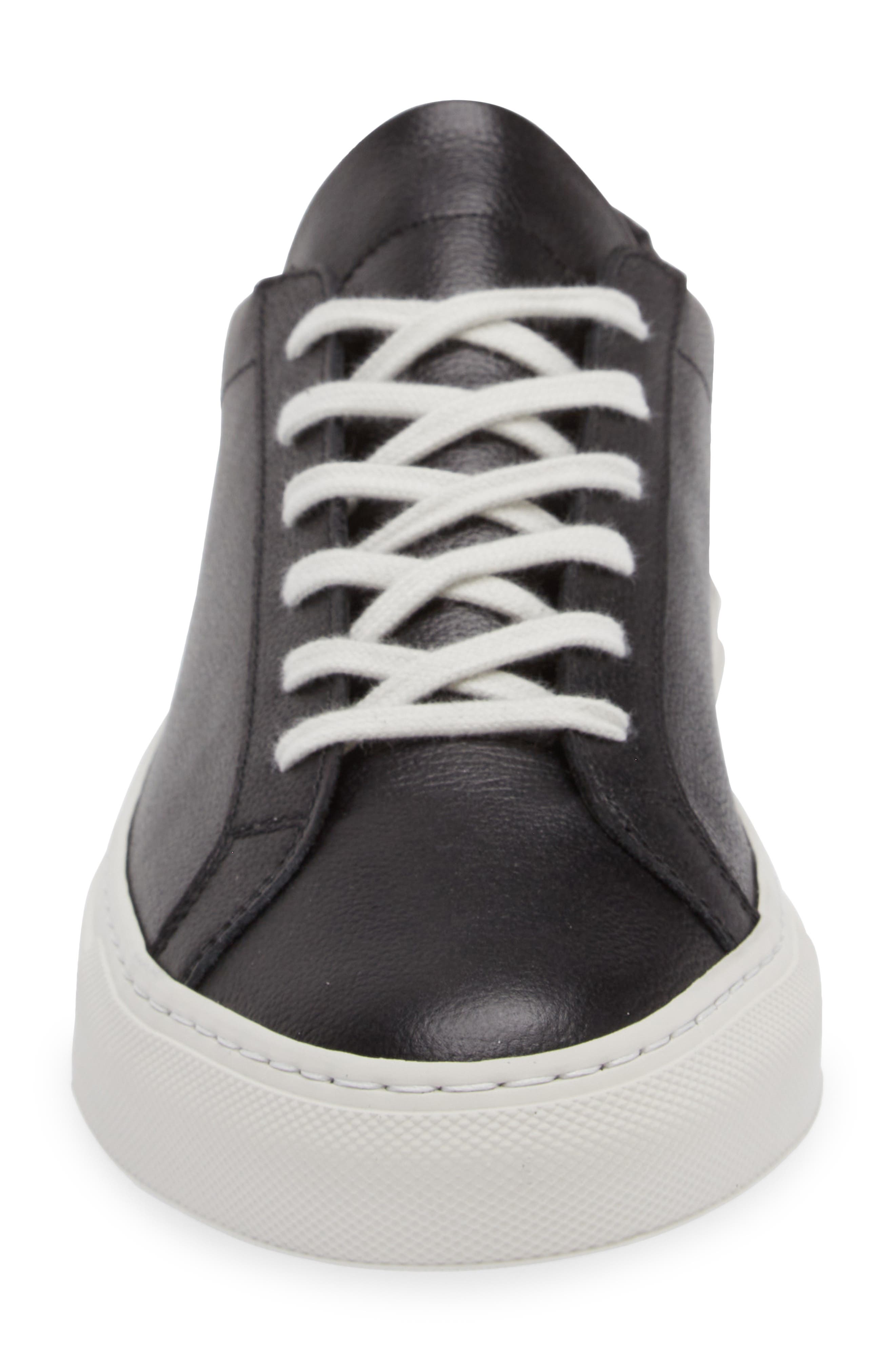 Common Projects Achilles Contrast Sneaker, Alternate, color, Black