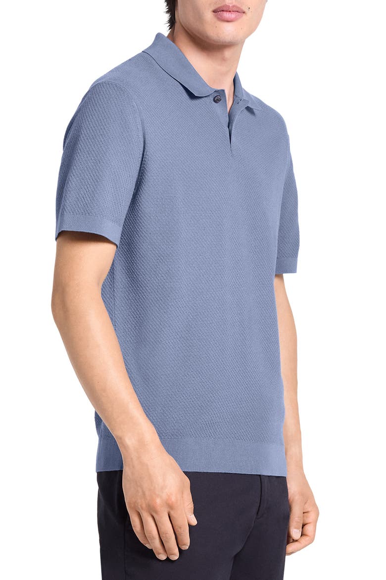 Soris Polo Sweater, Alternate, color, DUSK BLUE