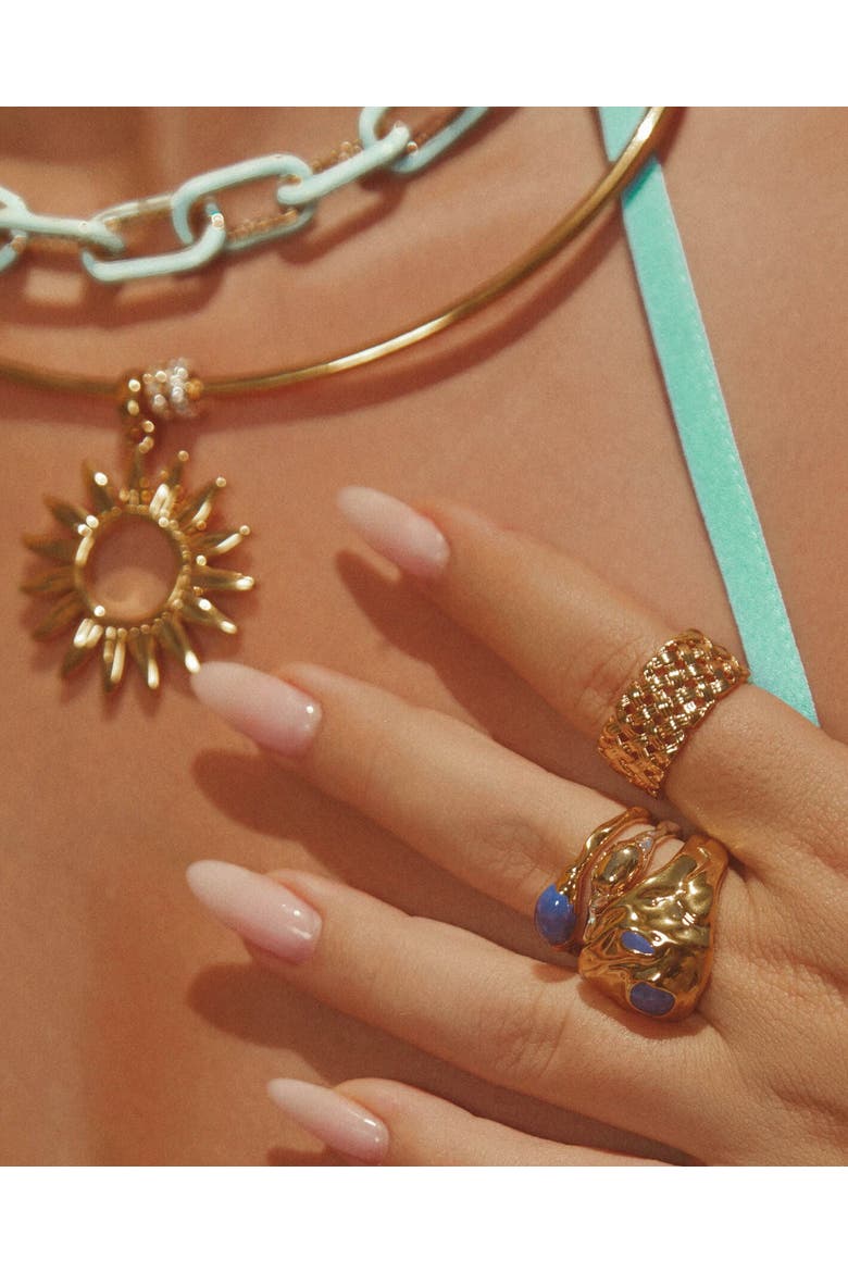 Under The Sun Ring, Alternate, color, Gold