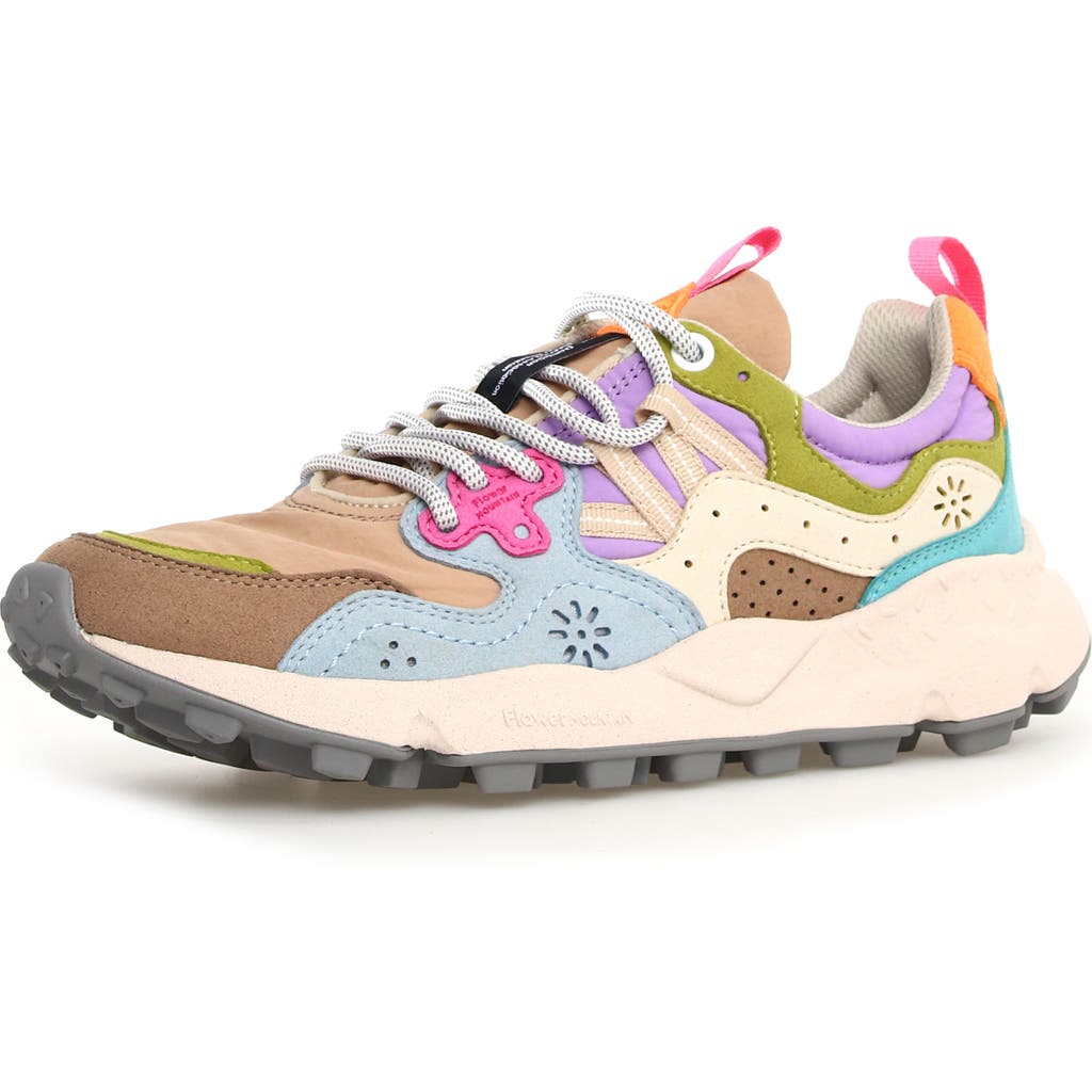 Flower Mountain Yamano 3 Kaiso Sneaker In Multi