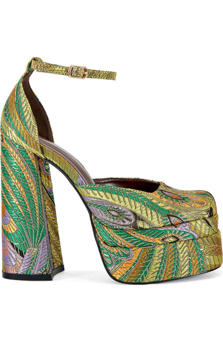 AZALEA WANG Zipphora Sandal, Alternate, color,