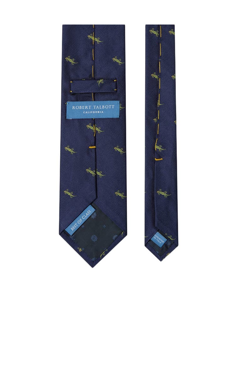 Robert Talbott Robert Newt Best of Class Necktie, Alternate, color, Navy