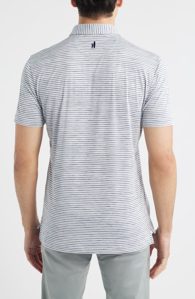 johnnie-O Seymour Stripe Featherweight Performance Polo, Alternate, color,