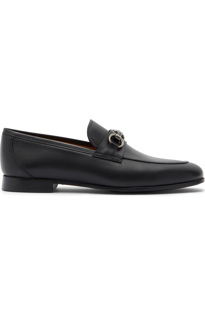 Magnanni Tavarez Horsebit Loafer, Alternate, color, Black