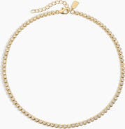 Electric Picks Mini Jewel Bezel Tennis Necklace