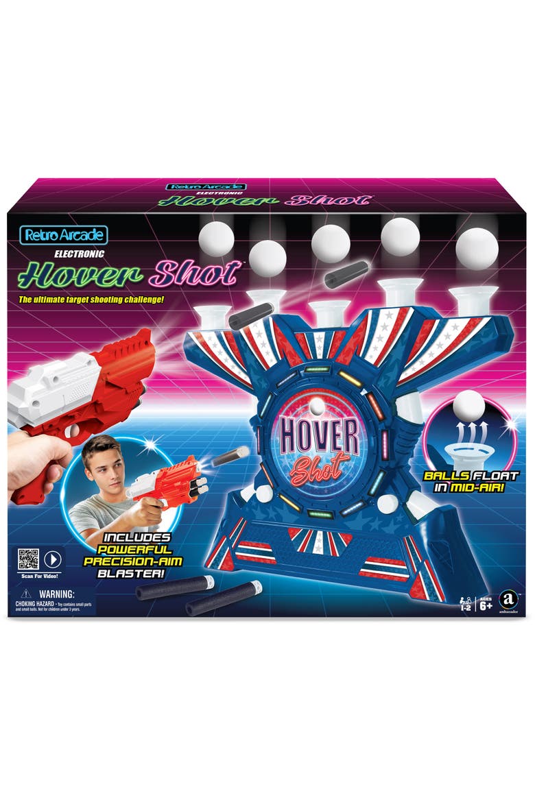 Retro Arcade Electronic Hover Shot 6+, Main, color, Multicolored