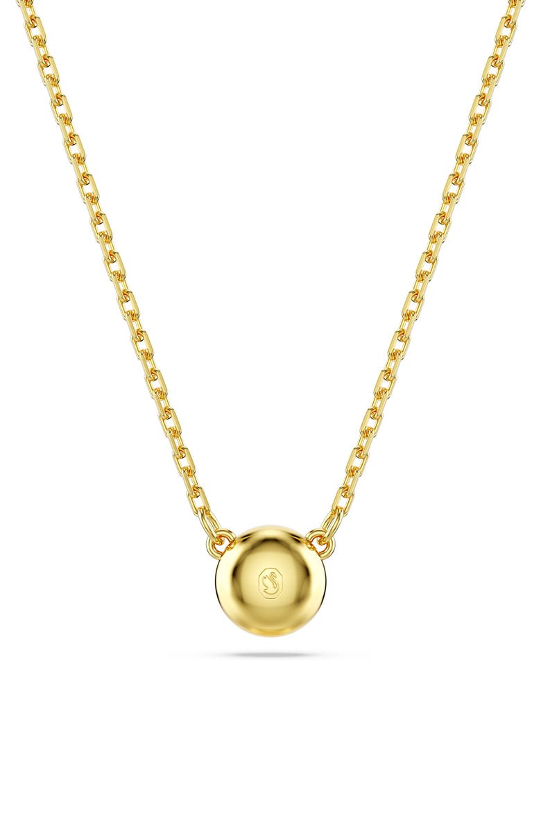 Swarovski Imber Crystal Pendant Necklace, Alternate, color, Gold