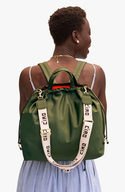 Clare V . Sac Tout Recycled Nylon Backpack