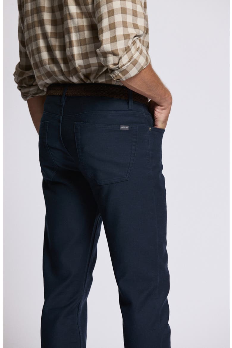 Twill 5-Pocket Pants, Alternate, color, NAVY