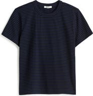 Madewell Perfect Stripe Cotton Crewneck T-Shirt