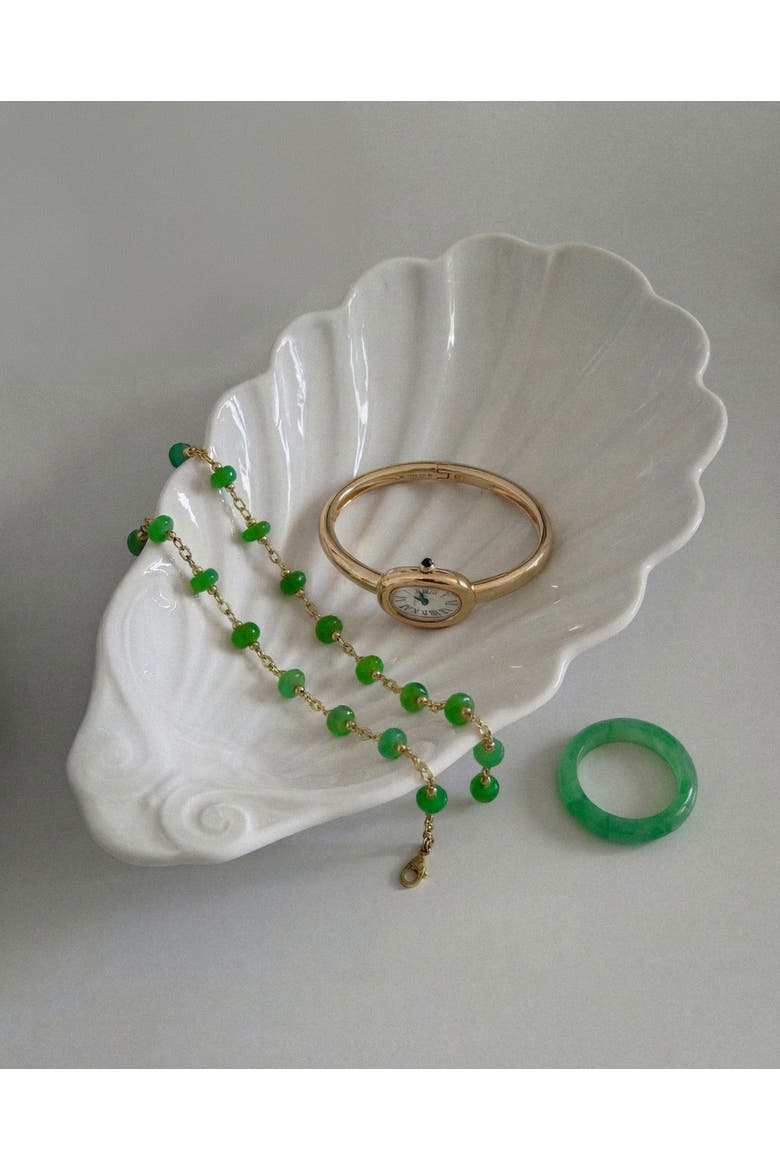 Jillian Jade Beaded Bracelet, Alternate, color, Green