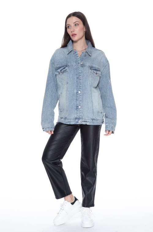 BLUE REVIVAL Nash Vegas Trucker Jacket in Ibiza 