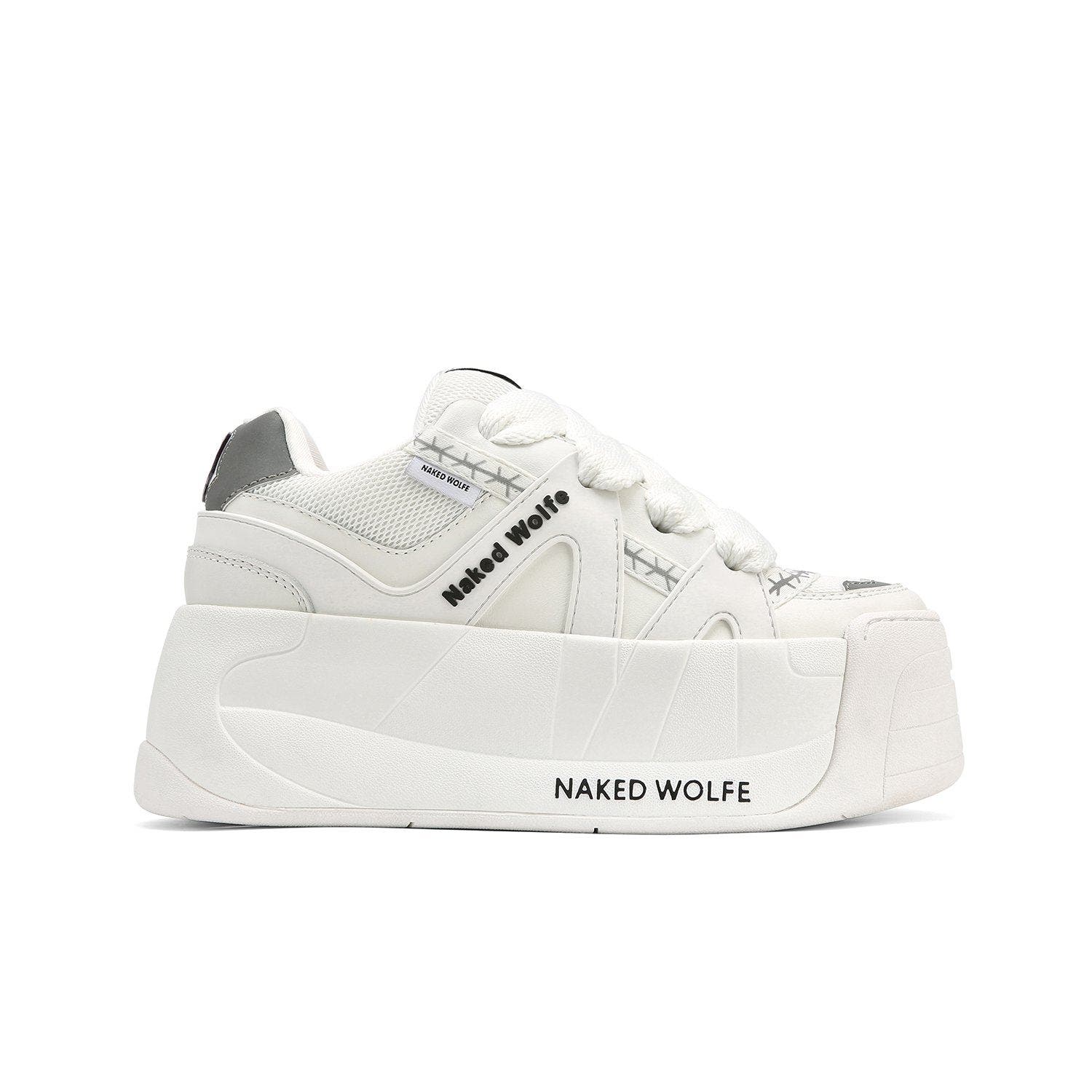 Naked Wolfe Slider Sneaker, Alternate, color, White