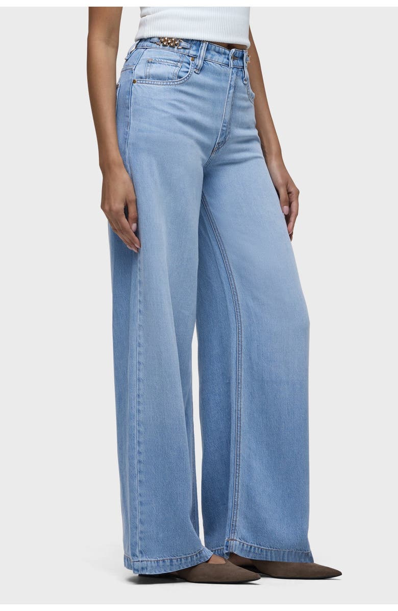 Hudson Jeans James Accent Hardware Wide Leg, Alternate, color, One Wish