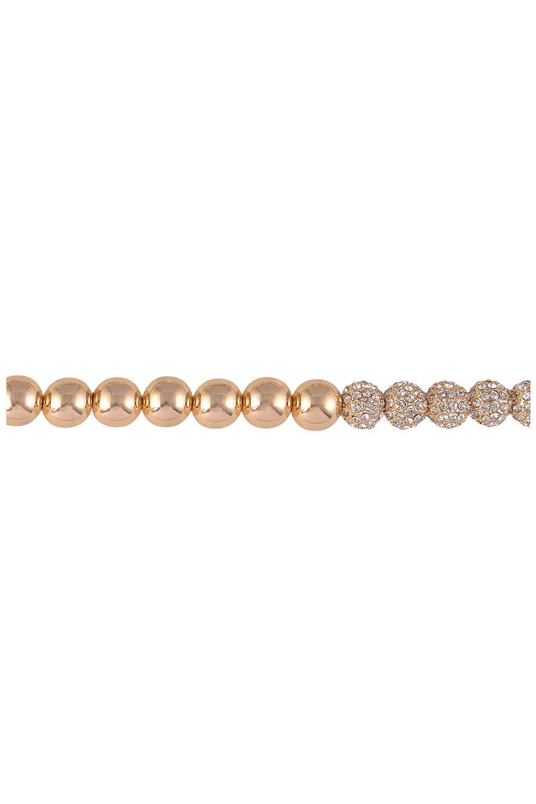 Beaded Necklace, Alternate, color, GOLD