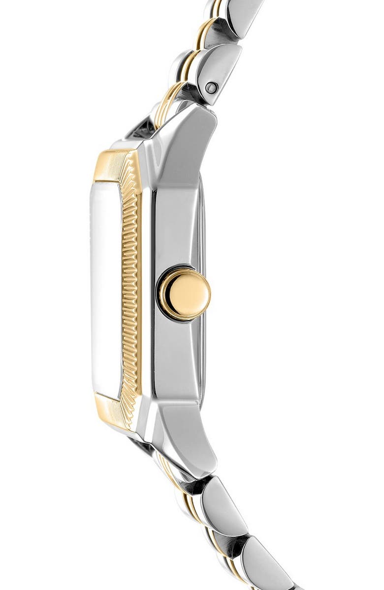 DKNY L 154 Bracelet Watch, Alternate, color, White/ Two Tone