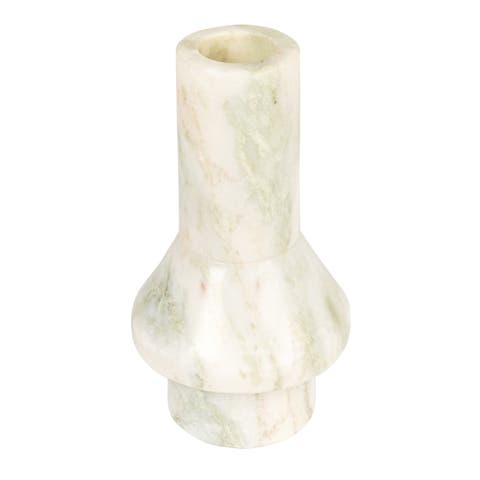 Verdant Marble Taper Candleholder