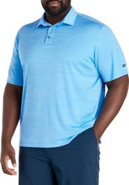 Reebok Big & Tall Performance Heather Polo Shirt