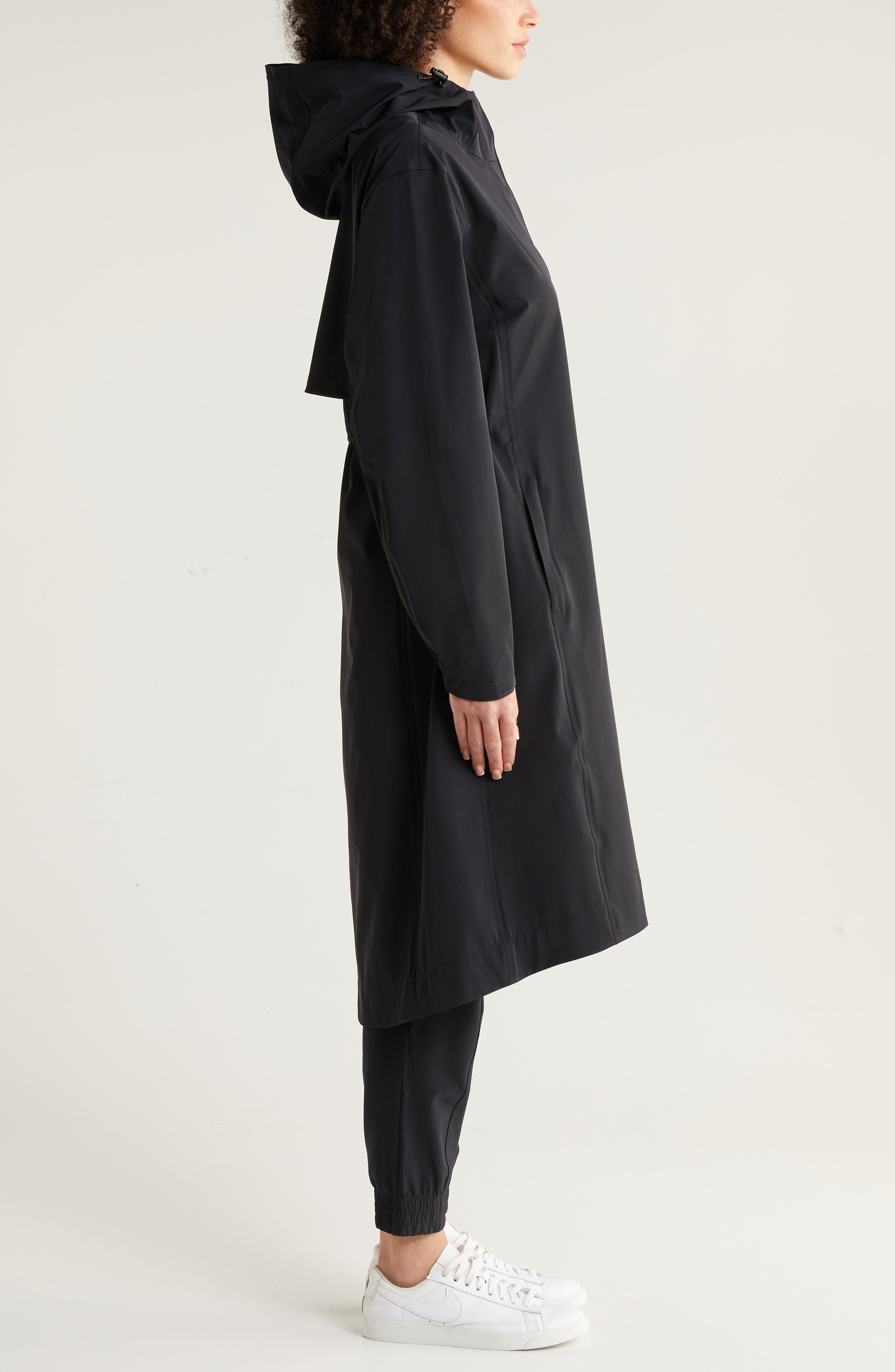 Zella Journey Water Resistant Raincoat (Women) | Nordstrom