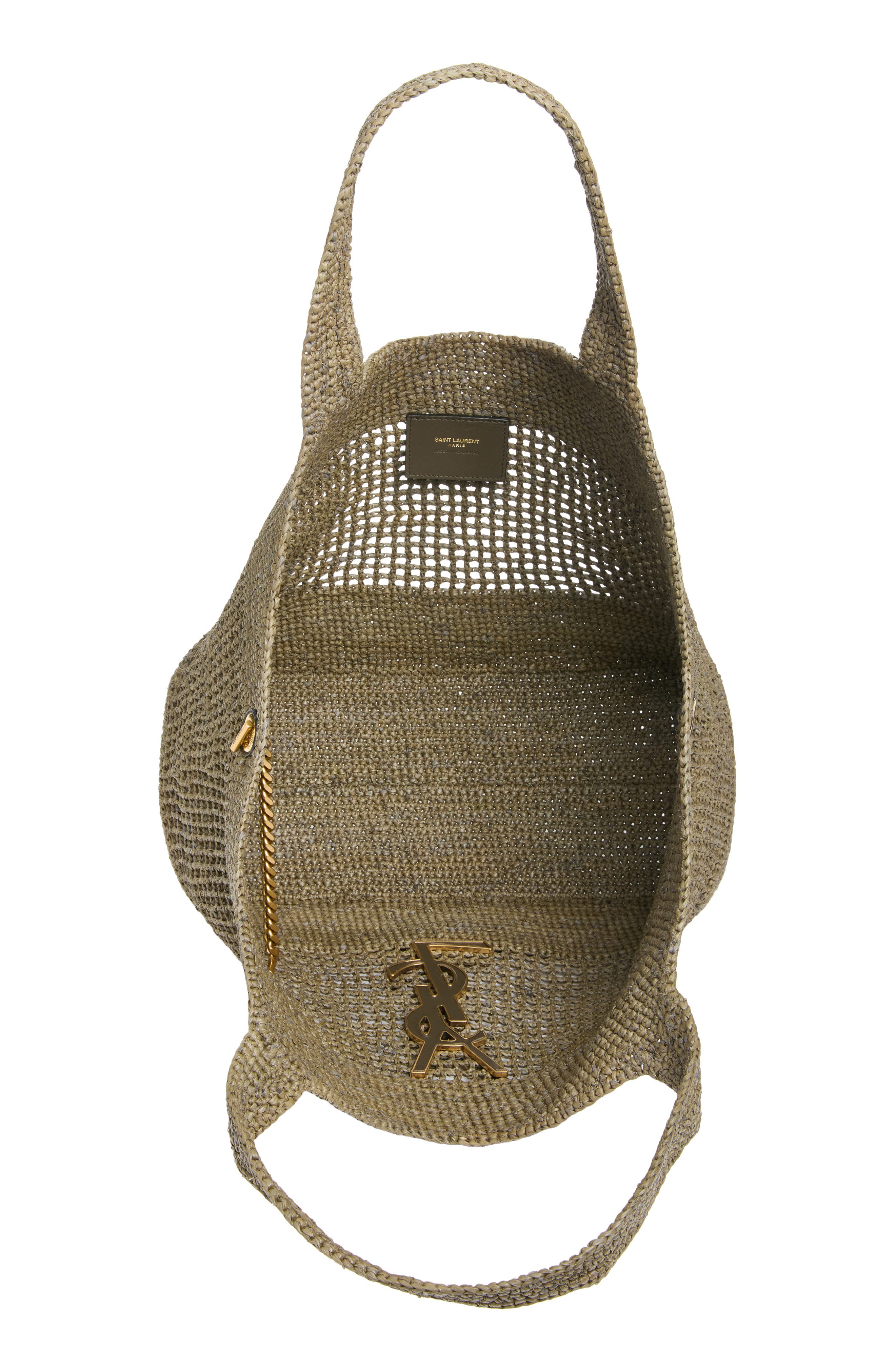 Medium Icare Raffia Shopper, Alternate, color, LIGHT MUSK