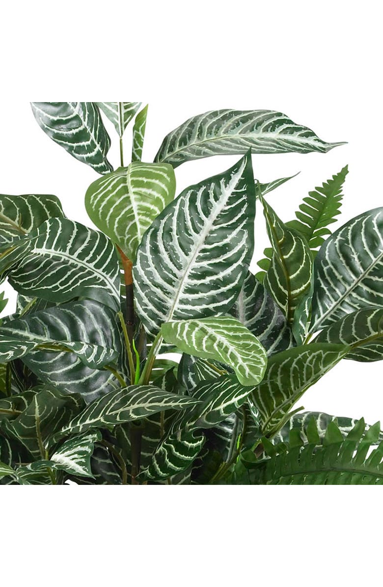 NEARLY NATURAL 25-in Mix Greens Artificial Plant, Alternate, color, Green