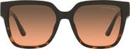 Michael Kors 54mm Gradient Square Sunglasses