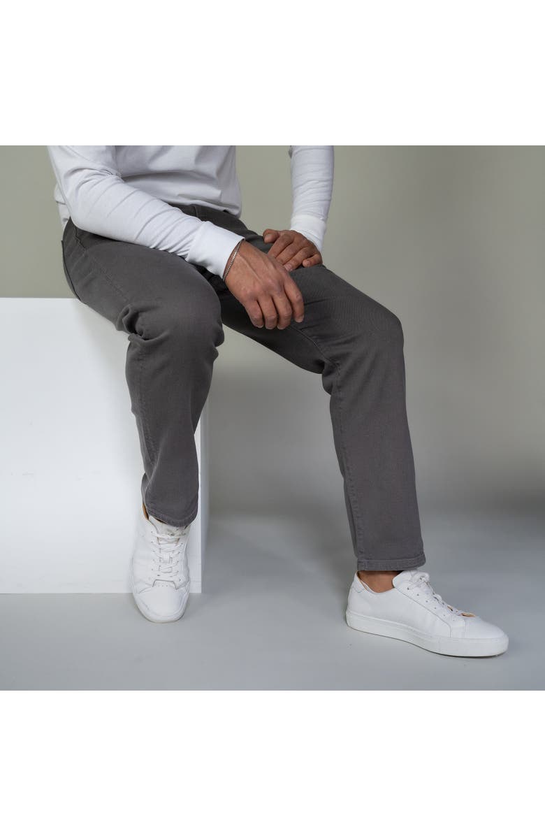 Peter Manning Travel Jeans Standard Fit, Alternate, color, Dark Grey