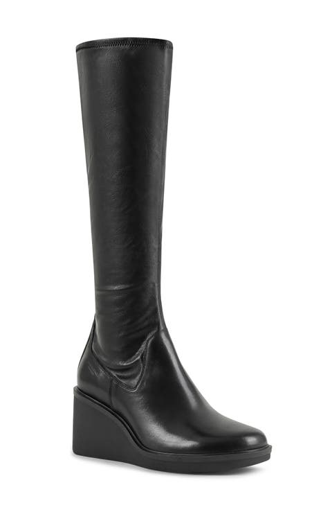 Deena Platform Wedge Knee High Boot (Women)