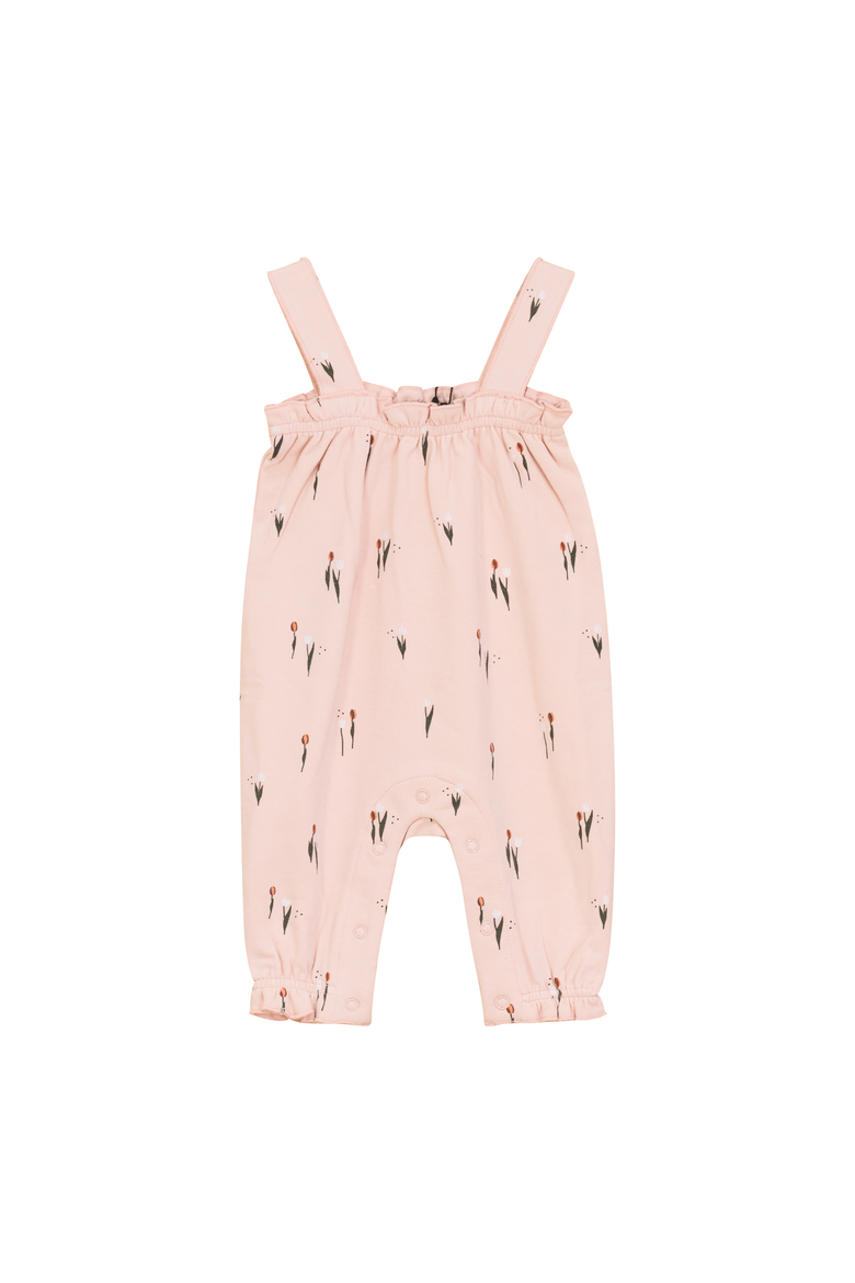 Snap Tulip Printed Overall, Main, color, Soft Pink