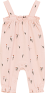 Space Grey Snap Tulip Printed Overall