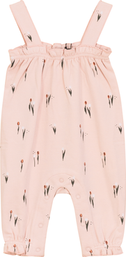 Space Grey Snap Tulip Printed Overall