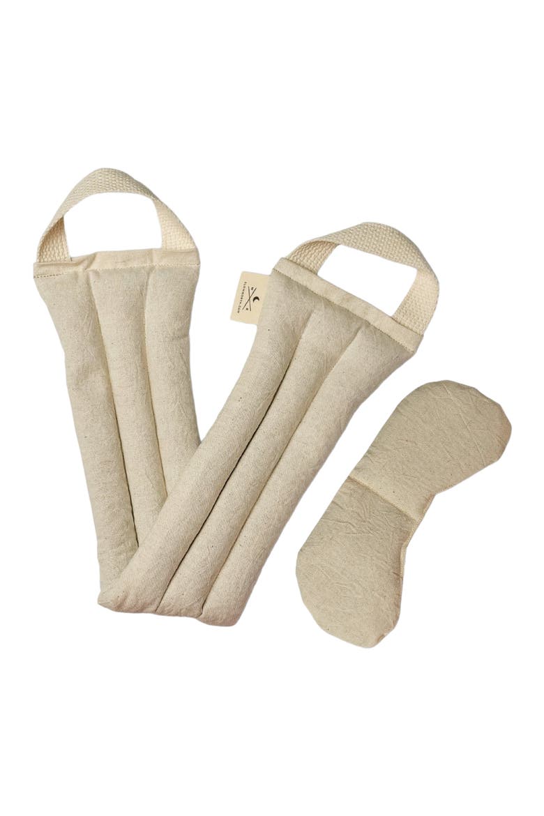 Eye Mask + Neck Wrap Bundle - Natural, Main, color, No Color