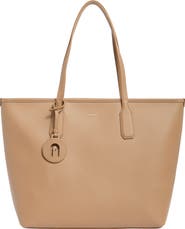 Furla Classic Zip Top Tote Bag