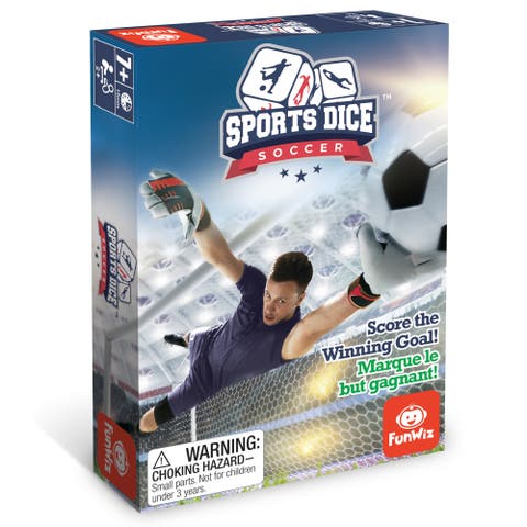 Sports Dice Soccer Dice Board Game, 2 or 4 Players